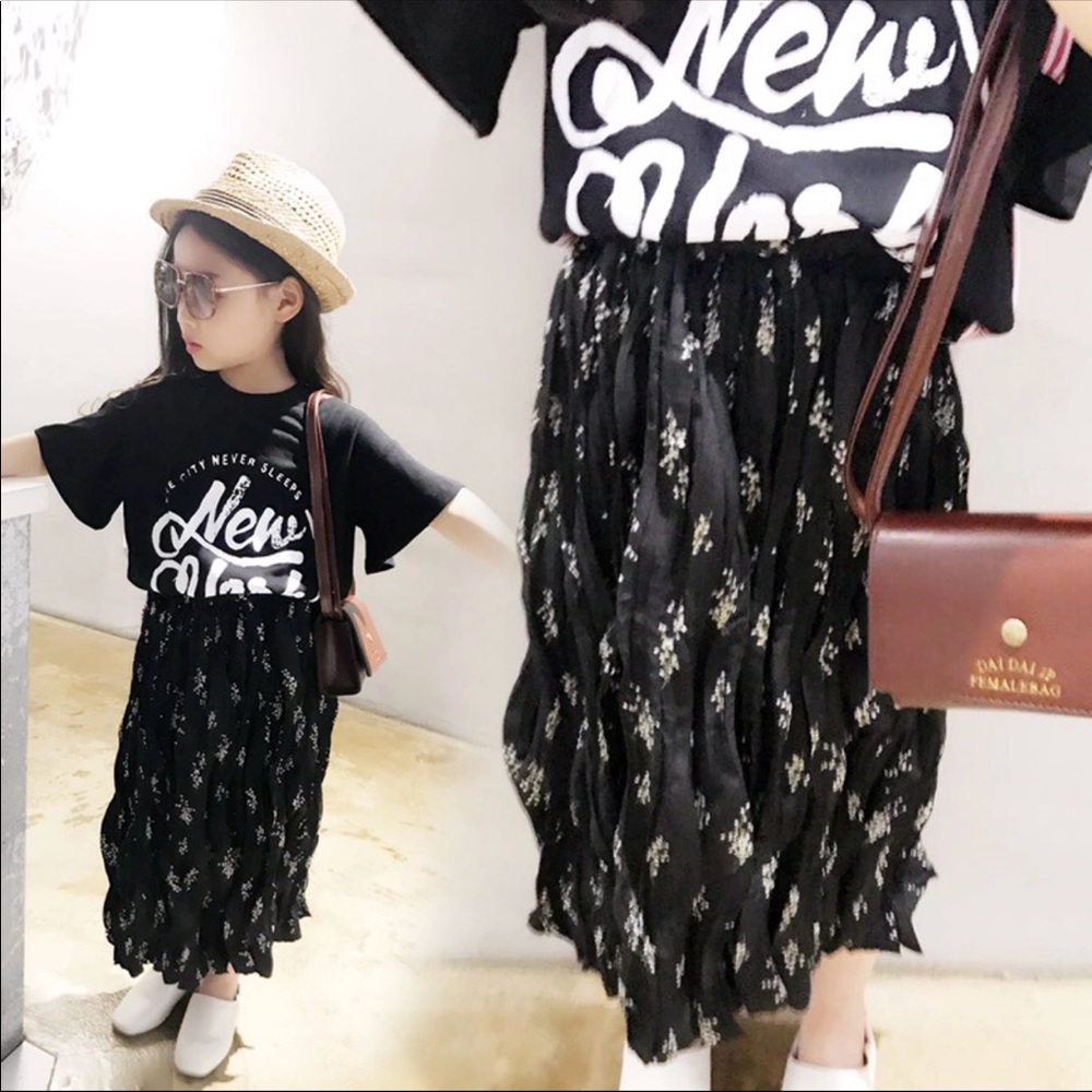 Kids maxi skirt new size 7 years